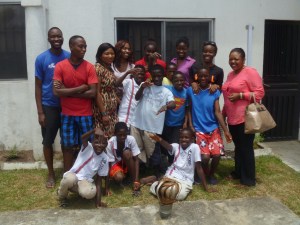 Gathered at the Garden Friends with big hearts