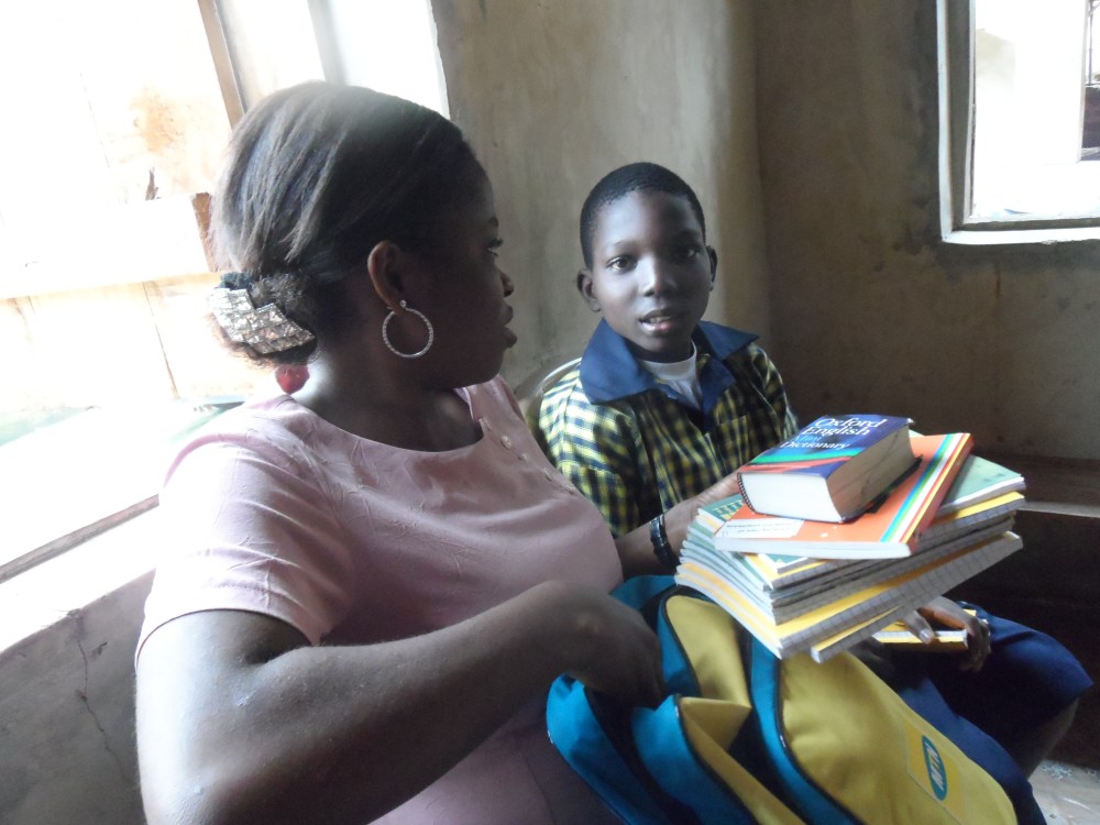 Our social workers travelled as far as Ondo State to reconcile children with their families, and settle them back in school.