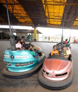Bumper cars at Dreamworld Africana